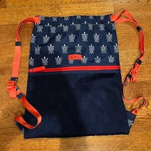 Vera Bradley Lighten Up Sea Turtle Print Drawstring Bag